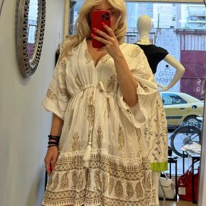 BOHO WHITE DRESS