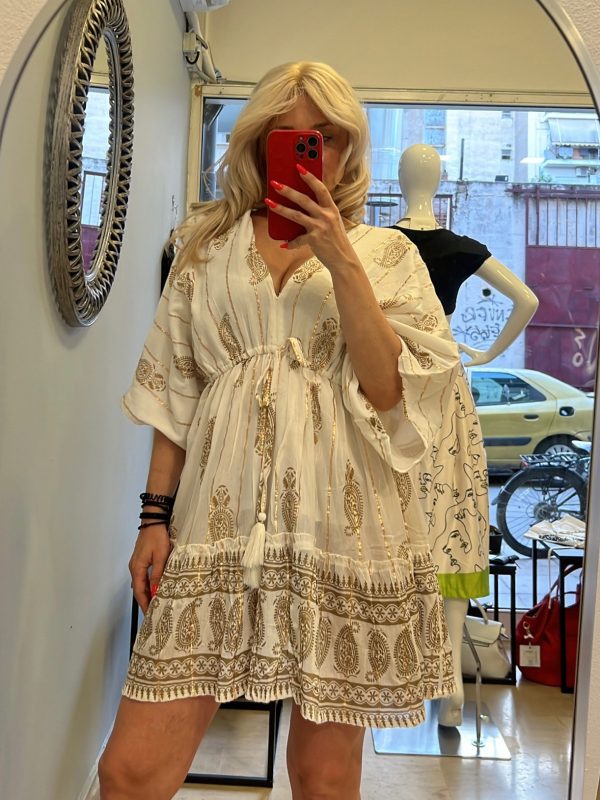 BOHO WHITE DRESS
