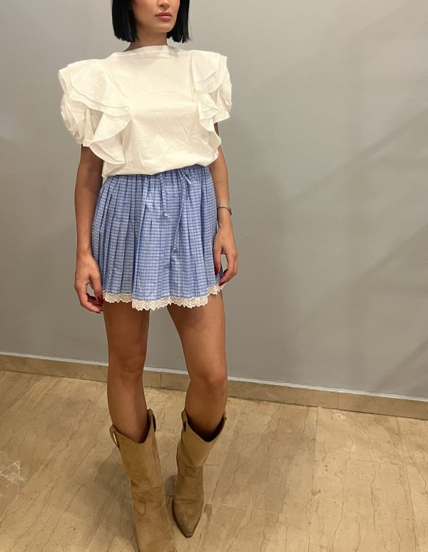 BABY BLUE SKIRT