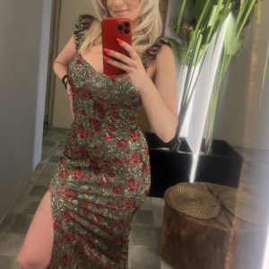 RED ROSE DRESS