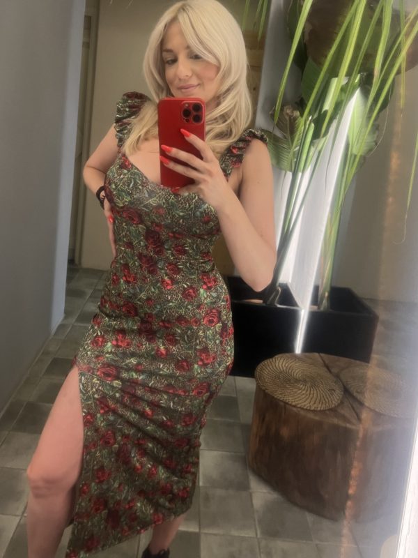 RED ROSE DRESS