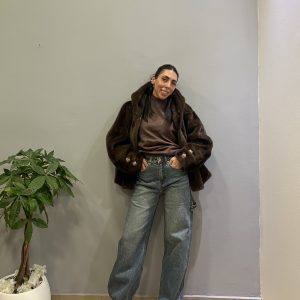 Gold denim