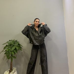 Midnight luxe jacket