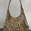 Leopard edge bag