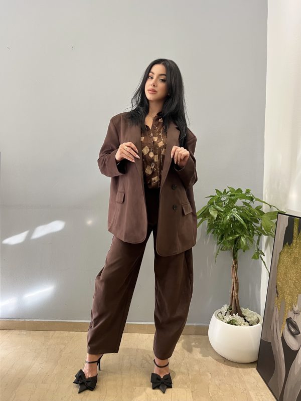 Brown Blazer