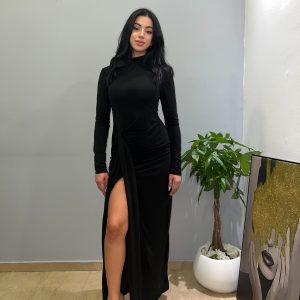 Black lumina dress