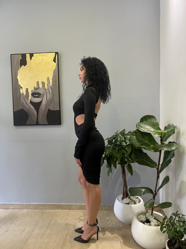 Donna black dress - Image 3