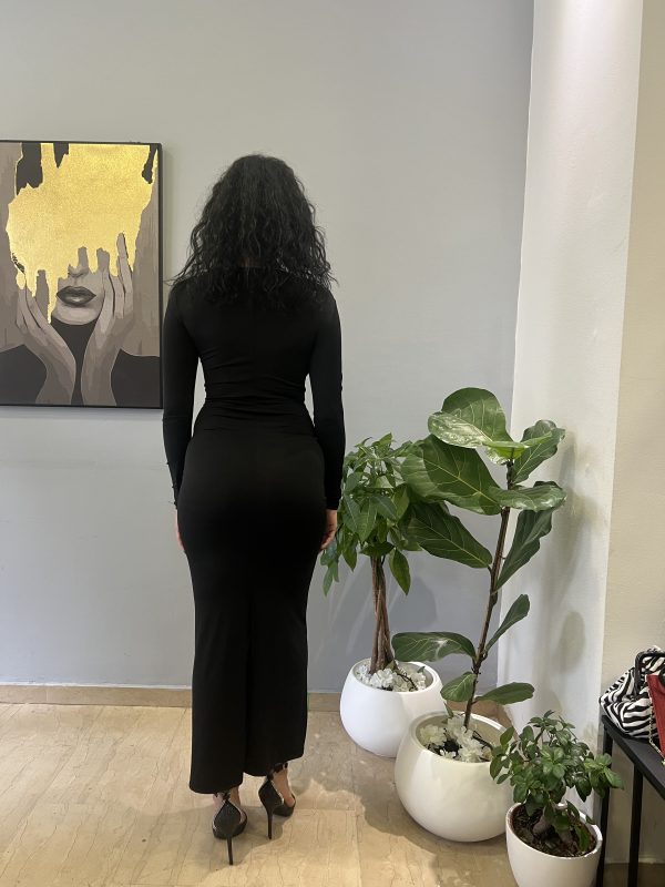 Melina black dress - Image 2