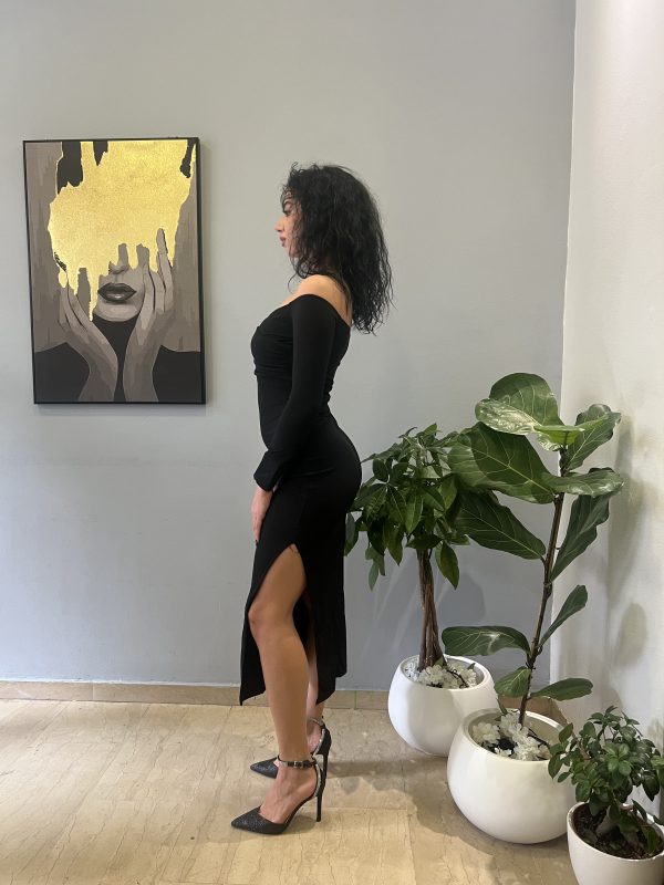 Melissa black dress - Image 2