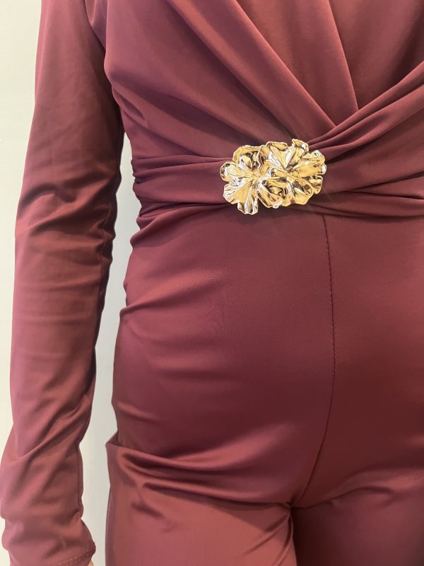Maria bordeux jumbsuit - Image 2