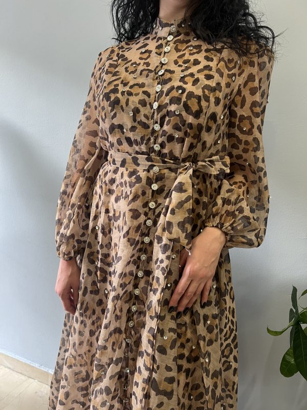 Leopar maxi dress - Image 2