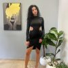 Donna black dress