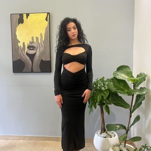 Melina black dress