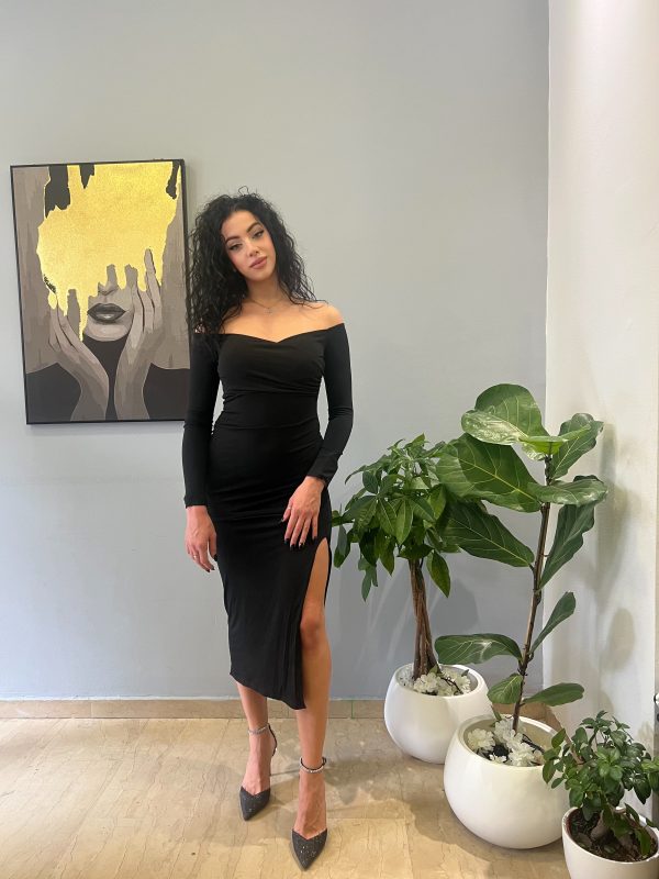 Melissa black dress