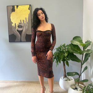 Kantia brown dress