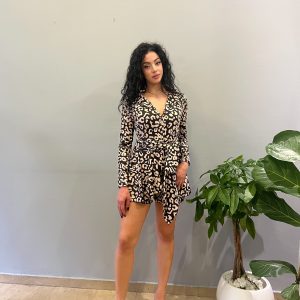 Ailin black and white dress