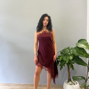 Dolce bordeux dress