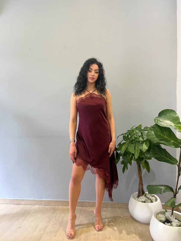 Dolce bordeux dress