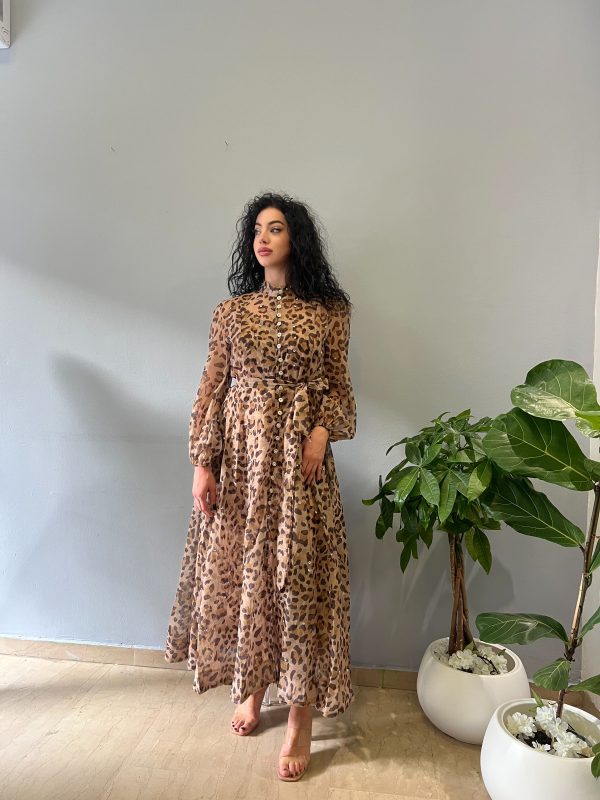Leopar maxi dress - Image 3