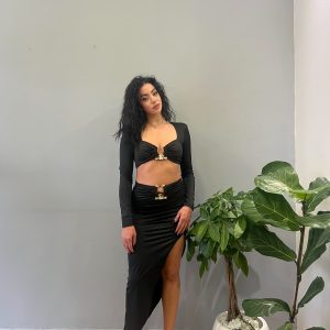 Golden touch black set