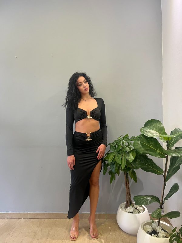 Golden touch black set