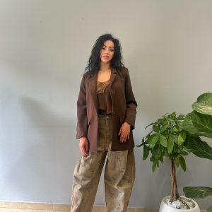 Brown classic blazer