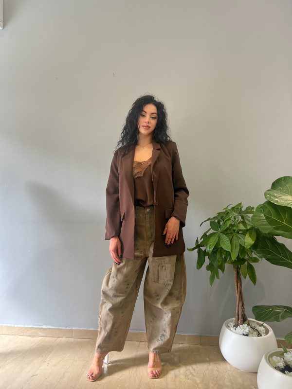 Brown classic blazer