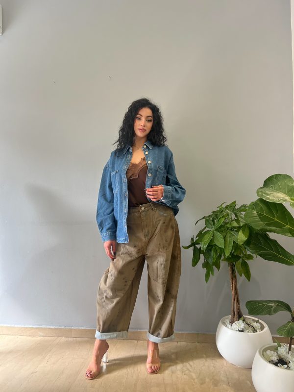 Dirty beige jean - Image 4