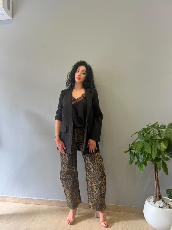 Leopard balloon jean - Image 3