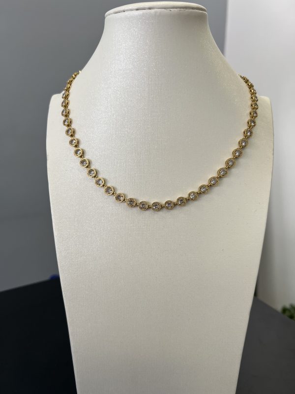 Tiffan necklace gold