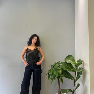 Blue balloon classic denim
