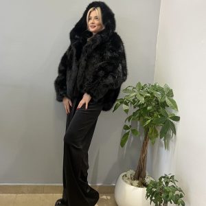 Black classic fur
