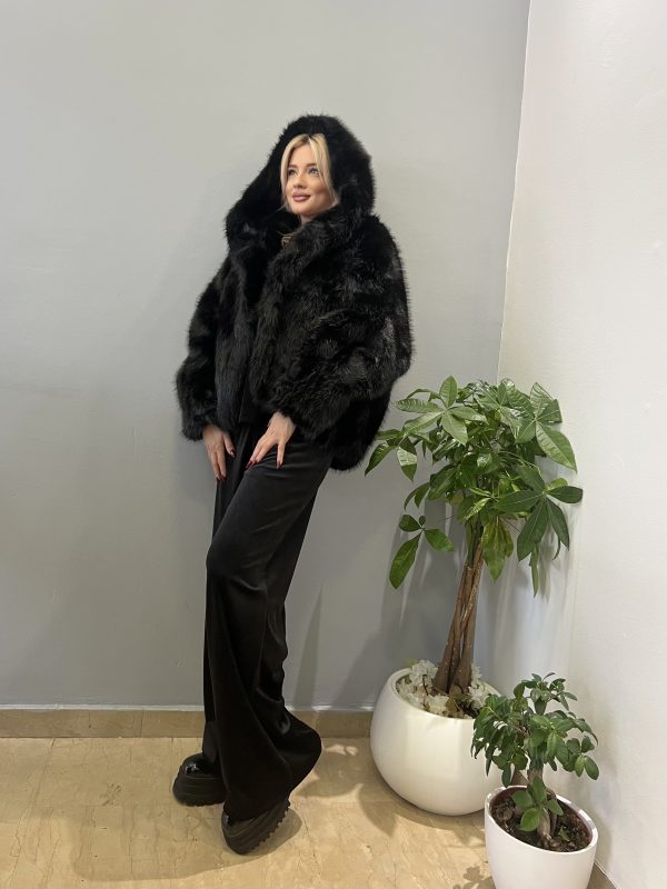 Black classic fur