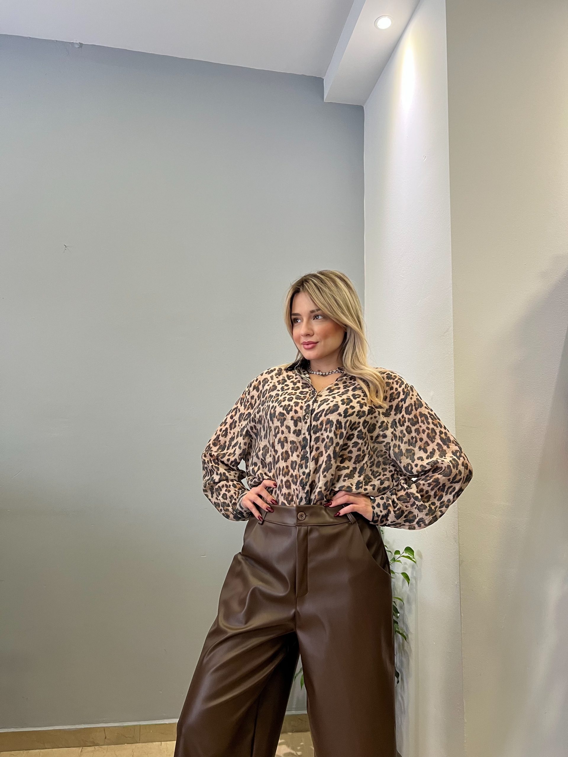 Leopard classic shirt - Image 2
