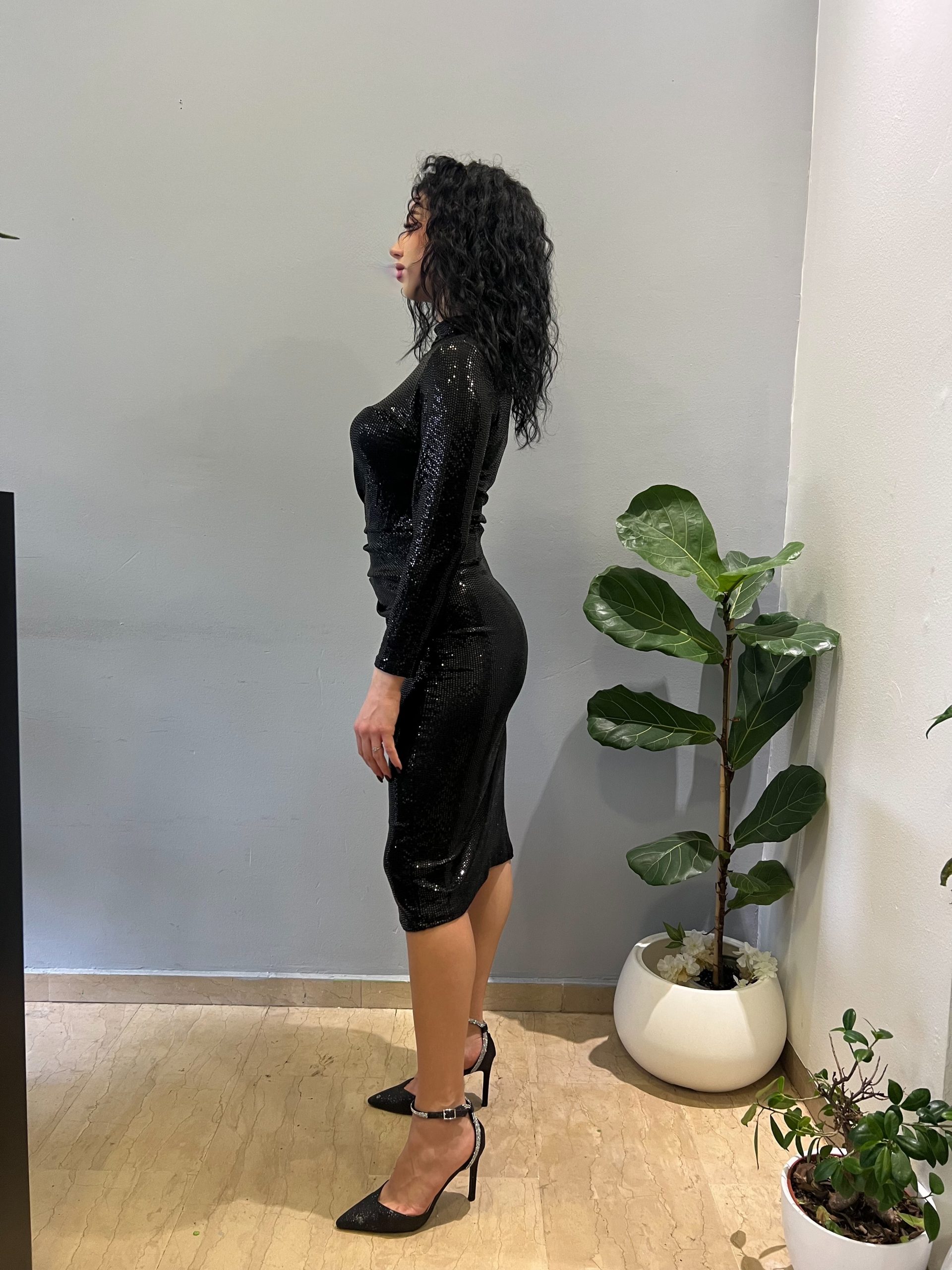 Victoria black dress - Image 3