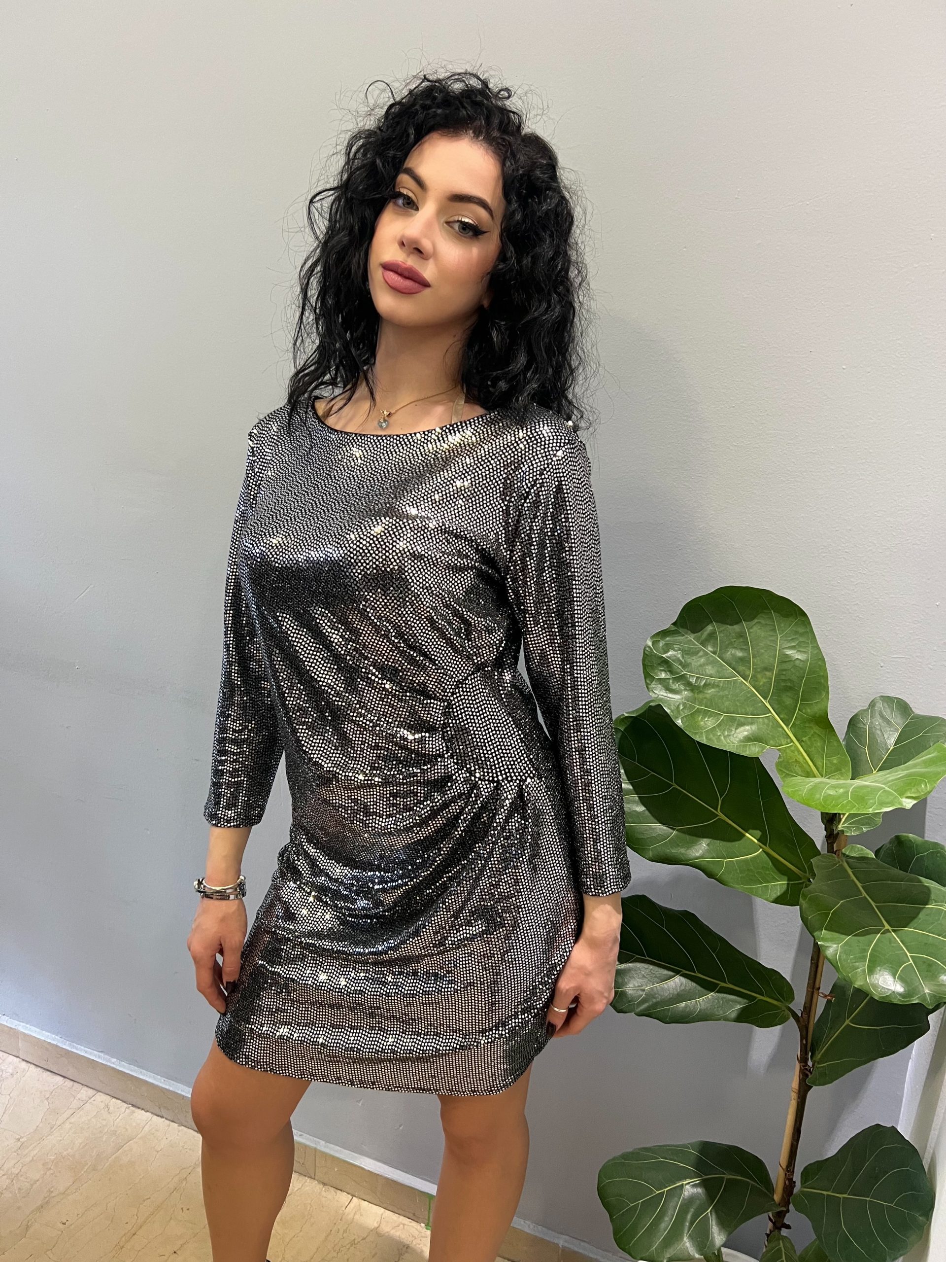 Marilyn silver dress - Image 2