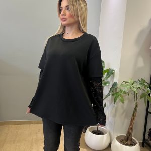 Black viral blouse
