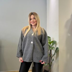 Grey cardigan