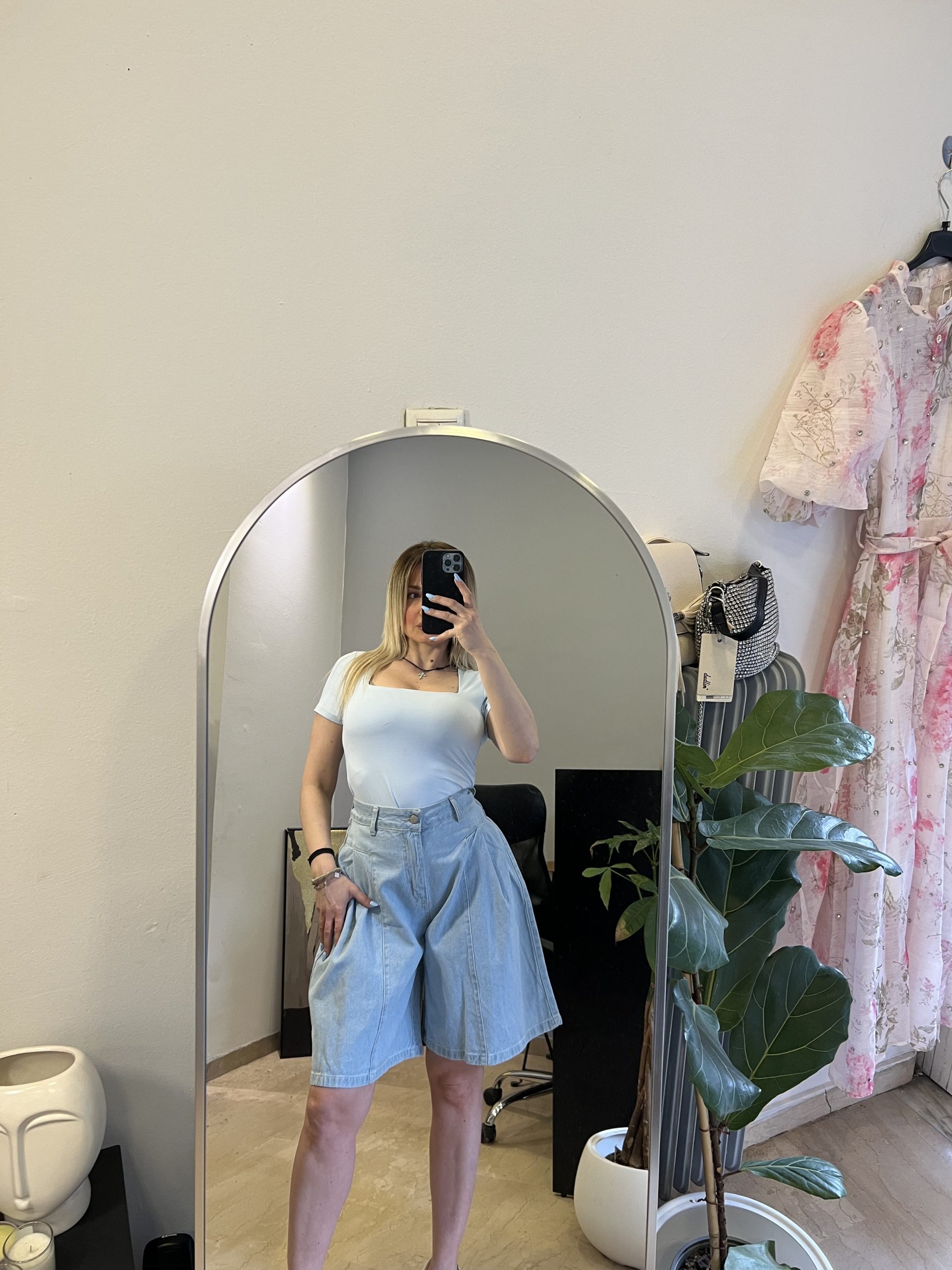 Lumina denim shorts - Image 2