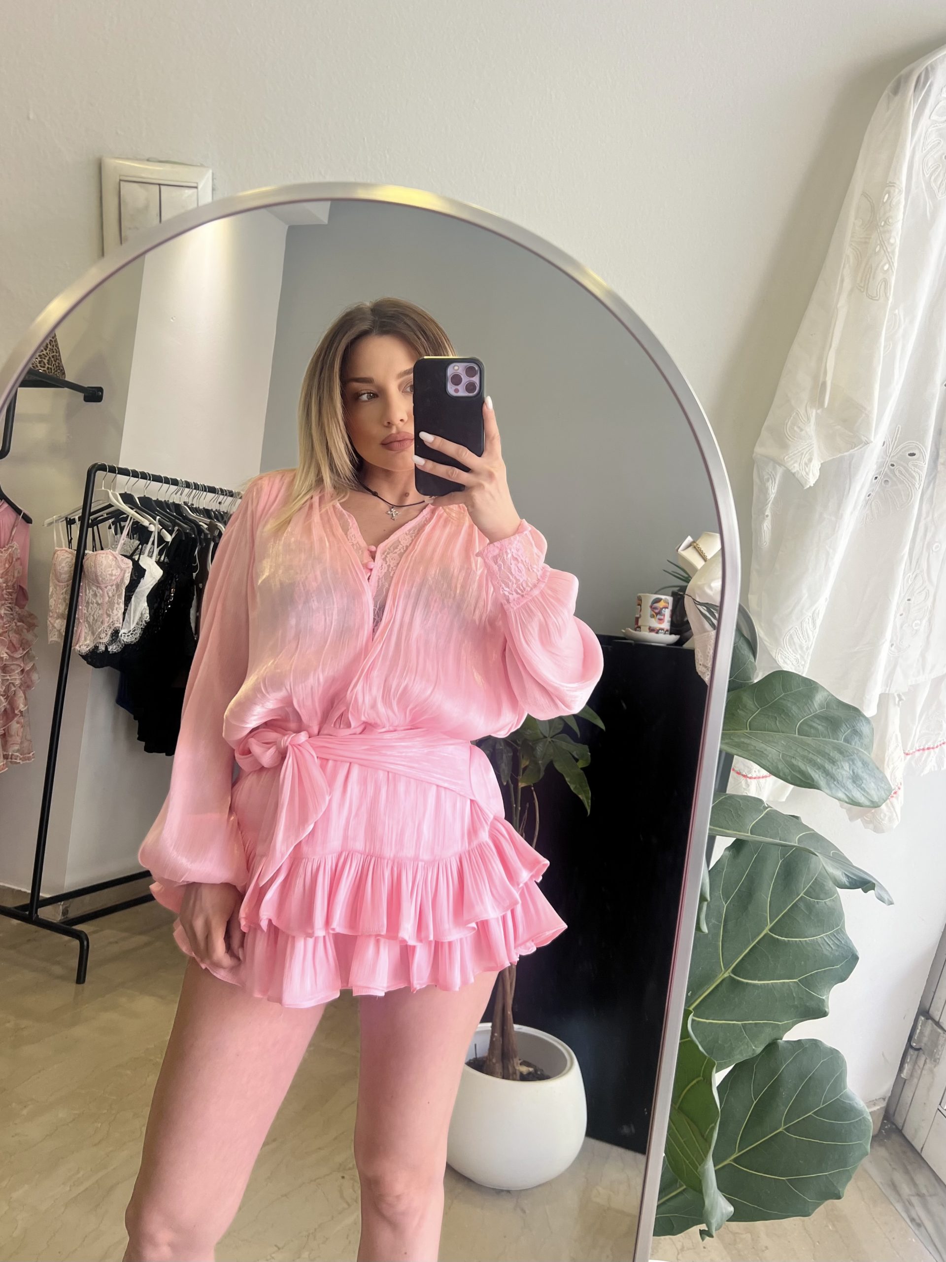 Barbie pink dress