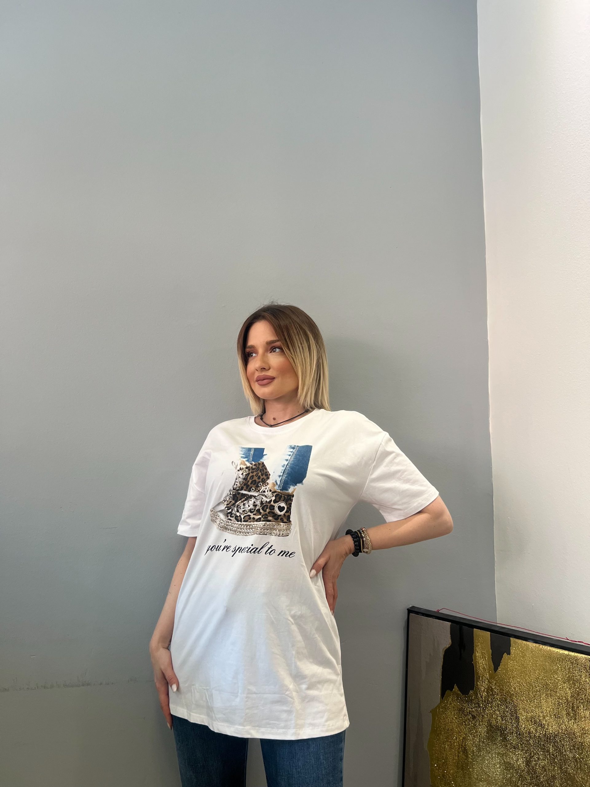 T-shirt strass all star - Image 2