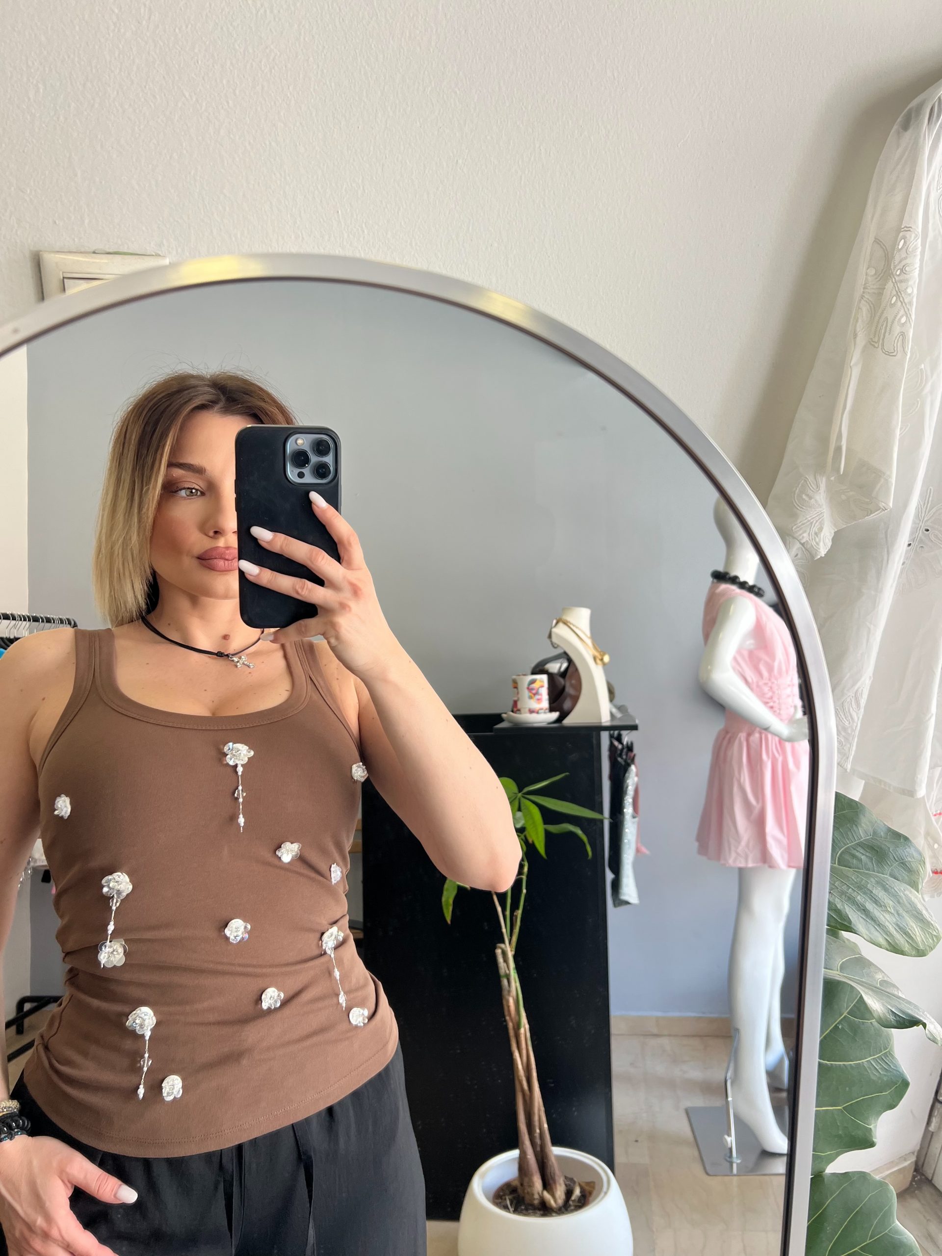 Lumina brown t-shirt - Image 2