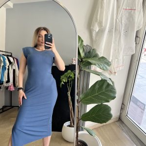 Blue every day dress