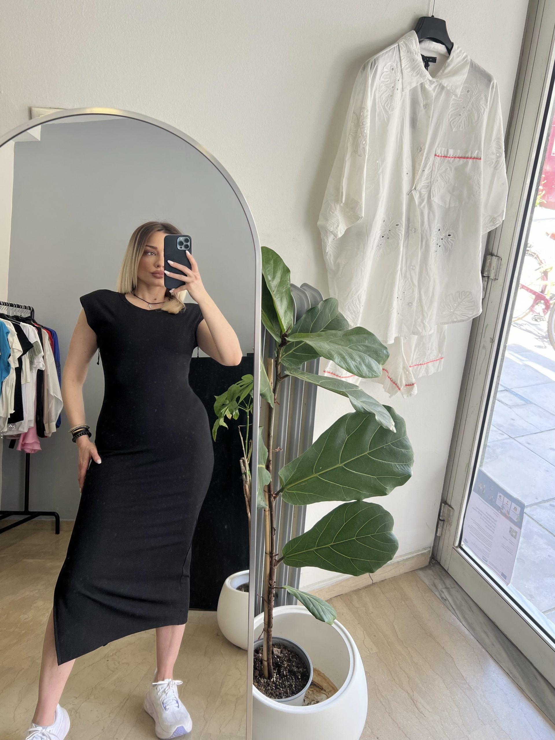 Black every day dress